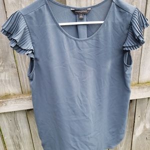 Ruffle Sleeve Blouse